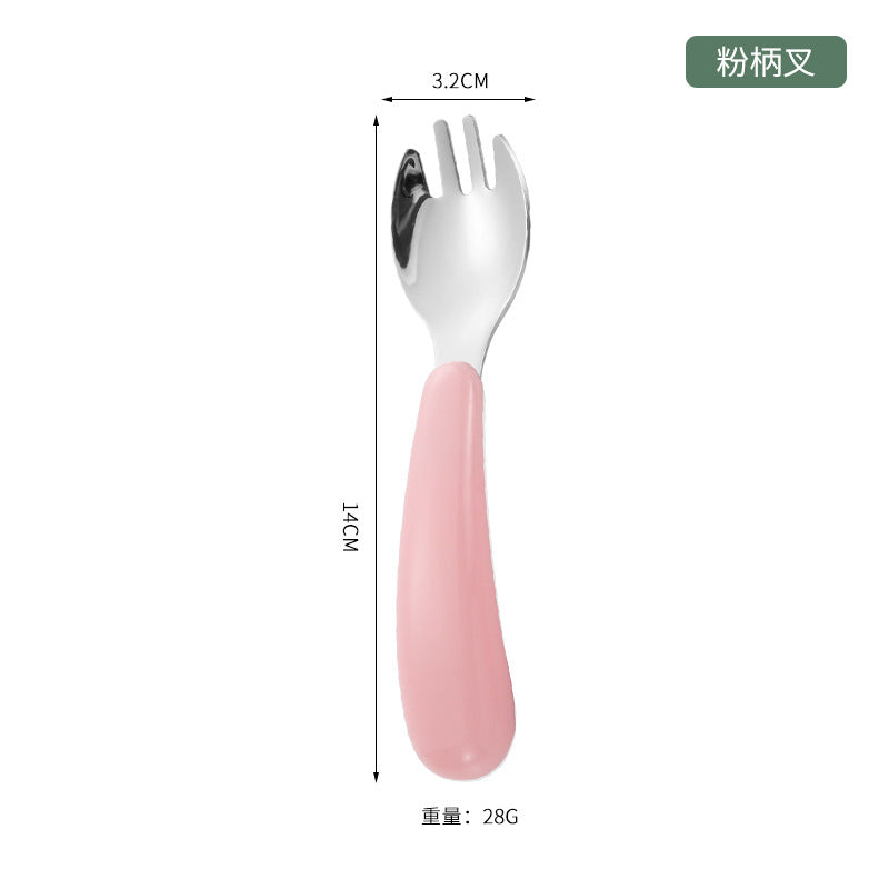 Wholesale Stainless Steel Cartoon Kids Spoon